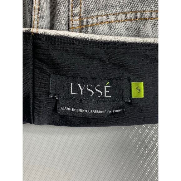 NEW Lysse’ Women’s Light Grey Pull On Comfort Stretch Toothpick Leggings SMALL - Picture 8 of 8
